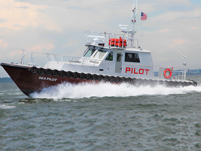Pilot boat from Gladding-Hearn Shipbuilding, Duclos Corporation